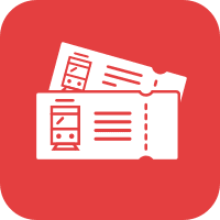 Иконка мобильного приложения ЖД Билеты для iOS